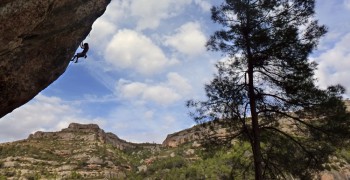 Margalef Klettern, Foto: A. Grusser
