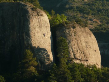 Margalef Klettern, Foto: A. Grusser