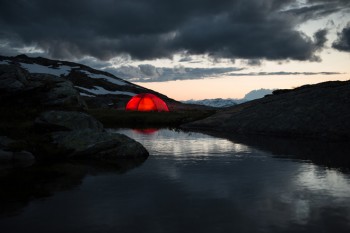 In den Bergen ist man mit einem Kuppelzelt gut beraten | Foto: Hilleberg