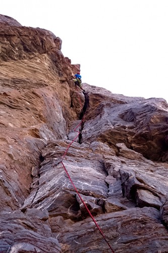 Benny in "Chimney Choice" 6c. | Foto Andreas Burger