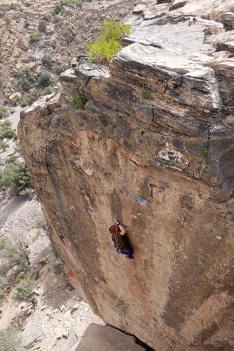 Andi in "Spartacus Maximus" 7c. | Foto: Mohammed