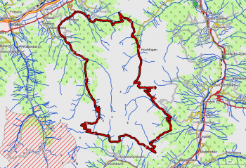 Karte des zweitägigen Tuxer Cross': Von Weerberg geht es über Hochfügen und das Sidanjoch zur Rastkogelhütte (Tag 1) und anschließend weiter über den Penken und das Geiseljoch wieder zurück nach Weerberg (Tag 2).
