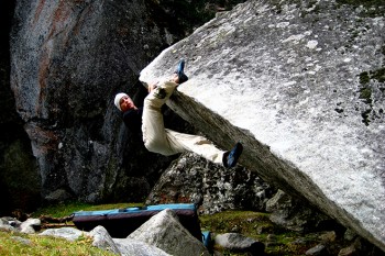Bouldern im Sommer Foto Martin Hanke