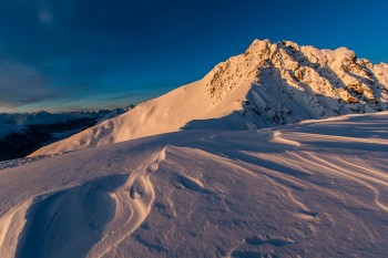 Einer der besten Skitouren-Berge im Oberengadin: Piz Griatschouls. | Franz Mösbauer