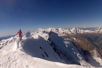 Im Schweizer Kanton Wallis befinden sich 41 der 82 Viertausender der Alpen. | Foto: Ben Weiler