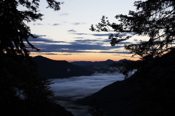 Morgenstimmung über dem Isartal. | Foto: Arnold Zimprich