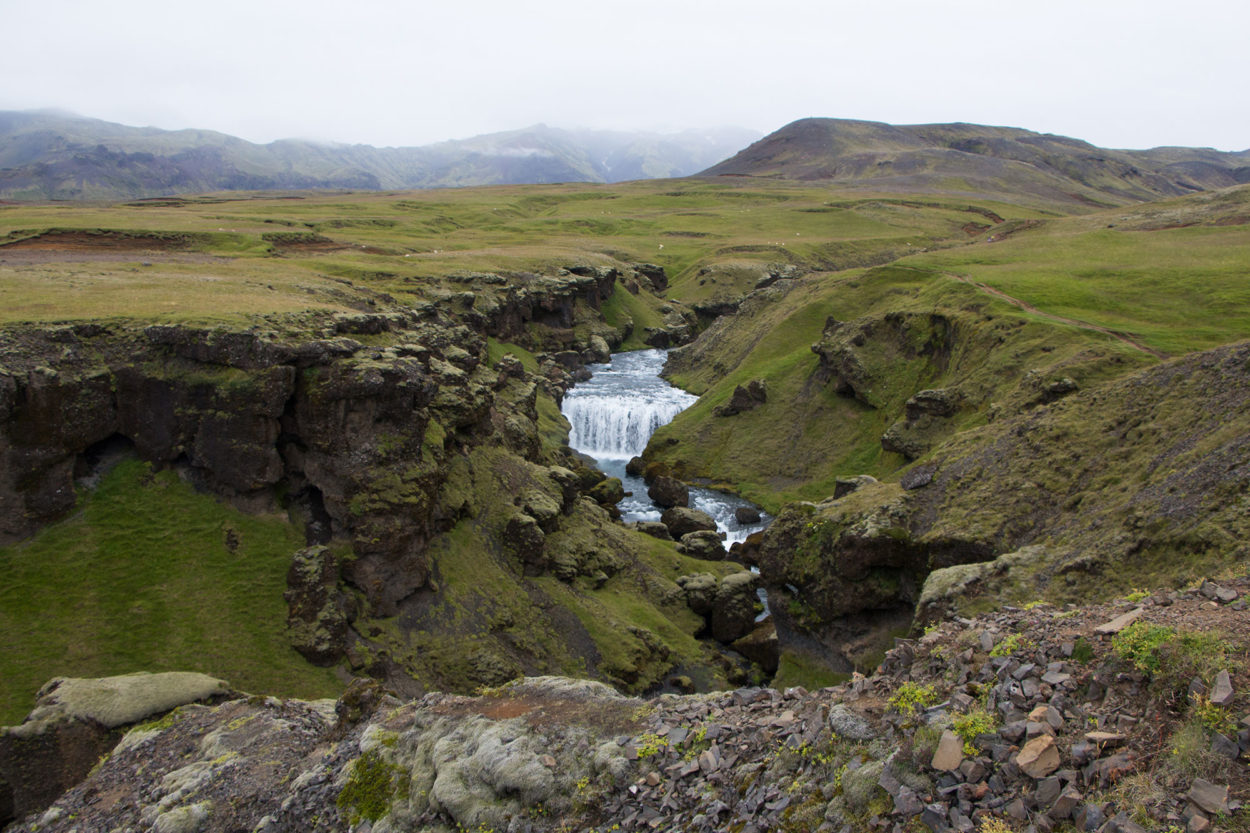 Skogafoss in Island