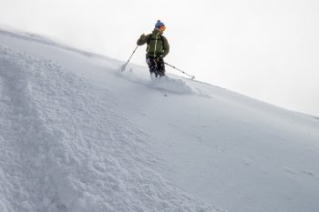 Auch bei eisigen Temperaturen blieben die Hände angenehm warm und der Stock dennoch fest im Griff. | Foto: Franz Mösbauer