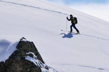 200.000 Aufstiegs-H&ouml;henmeter per Ski und zu Fu&szlig; - das schafft Lukas Ruetz in nur einem Jahr. | Foto: Stefan Herbke