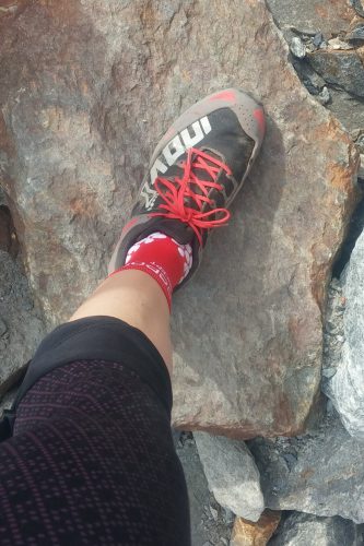 Erster Eindruck des Inov-8 X-Talon 212: Ein Schuh, der nichts wie ab ins Glände will. | Foto: Vroni Heidrich