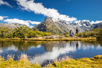 Auf beliebten Tracks wie dem Routeburn Track (einer der Great Walks) sollten die Unterkünfte immer rechtzeitig gebucht werden. | Foto: Tourism New Zealand