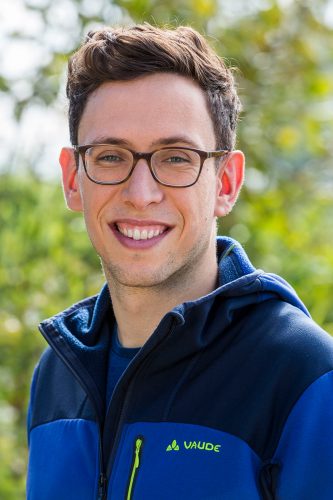 Aaron Bittner ist Abteilungsleiter Bekleidung bei VAUDE. | Foto: Vaude