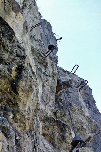 Die Via Kessi ist durchaus eine sportliche Herausforderung. | Foto: Basti Fiedler