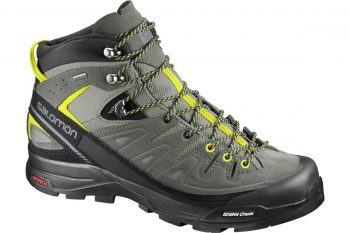 Der Salomon X-Alp Mid LTR GTX ist ein technischer Leichtwanderstiefel für anspruchsvolle Bergwanderungen. | Foto: Salomon