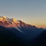 Einzigartiges Naturschauspiel: Der Montblank in der Abendd&auml;mmerung von Col de la Balme aus | Foto: Jan Kozlowski