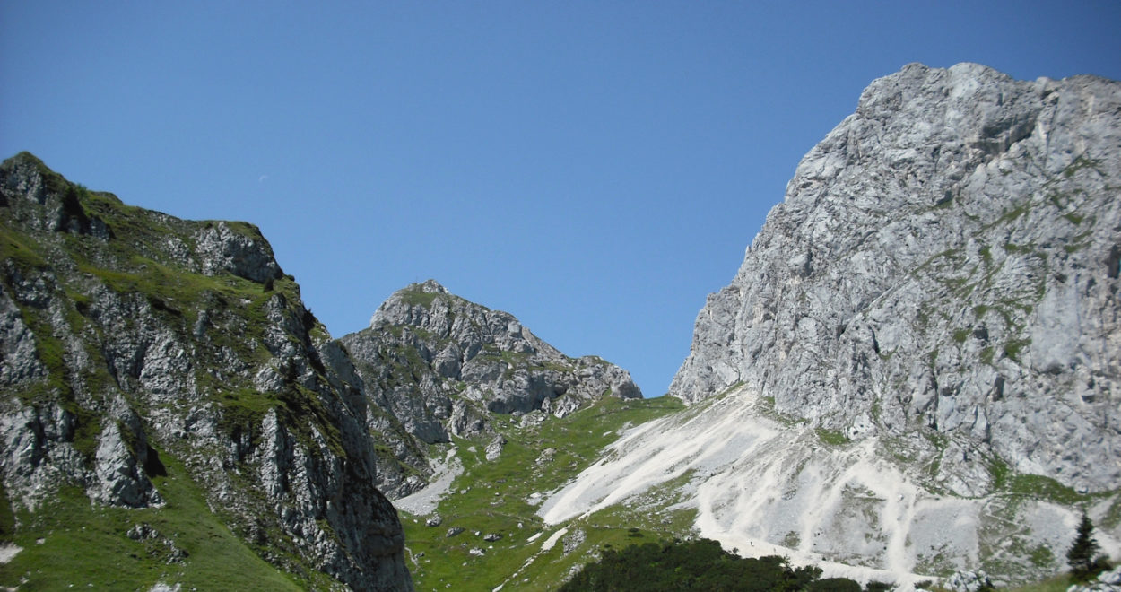 Über den Normalweg auf die Rote Flüh im Tannheimer Tal | Foto: Julia Gebauer