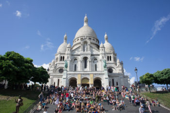 Sacré-Coeur de Montmartre - eine von vielen Sightseeing-Stationen in Paris. | Foto: Arnold Zimprich