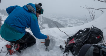 Kochen im Schnee auf dem Wannenkopf. | Foto: Martin L&ouml;hle