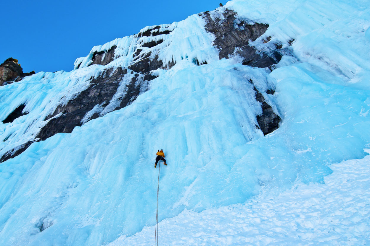 Der Start in die Reise durchs Eismeer. | Foto: Franz Mösbauer