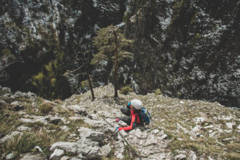 Der Klettersteig ist aus technischer Sicht nicht so anspruchvoll, aufgrund seiner Länge aber doch fordernd. | Foto: Kimberly Karisch