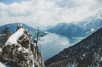 Am Gipfel angekommen, werden wir von einem einzigartigen Ausblick belohnt. | Foto: Kimberly Karisch
