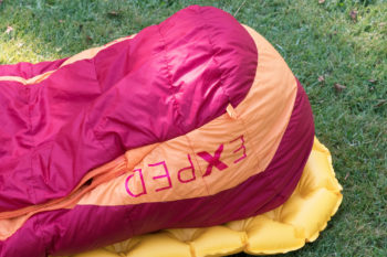 Fu&szlig;box des Exped Lita Schlafsacks