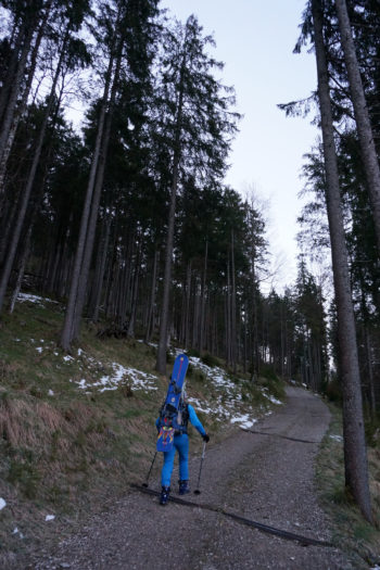Im Frühjahr kann es schon mal vorkommen, dass man auf dem unteren Abschnitt des Ziehwegs recht "trockene" Verhältnisse vorfindet. | Foto: Arnold Zimprich
