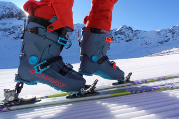 Der Hoji Tourenschuh überzeugt auch im Aufstieg.