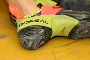 Die Sohle des Boreal Satori Kletterschuhs.