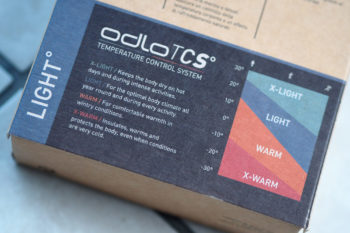 Verpackung der Natural Light Kollektion von Odlo