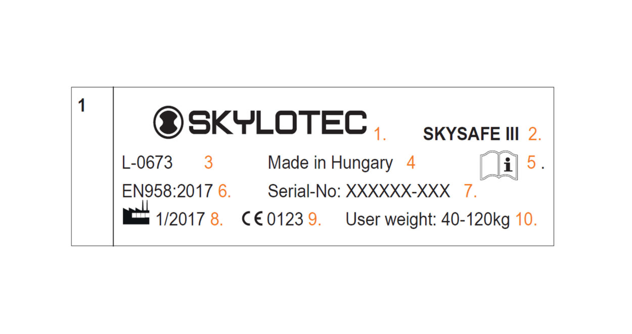 Etikett auf Klettersteig-Sets: Welche Informationen stehen drauf? | Foto: Skylotec