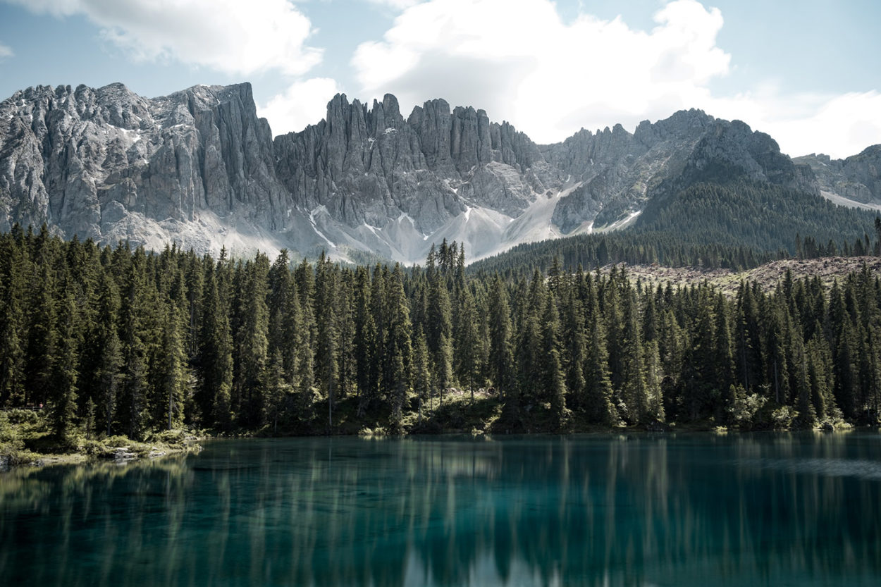 Blick auf Karersee 