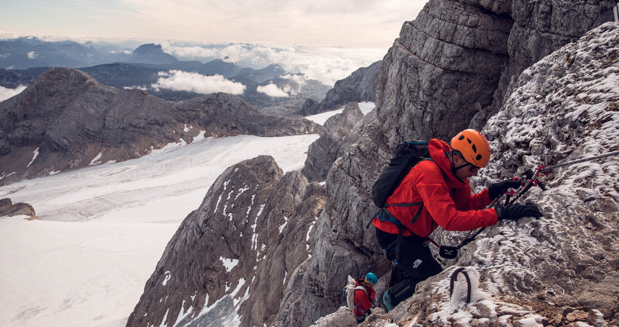 Auf dem Weg zum Hohen Dachstein mit Futurelight | Foto: Tom Klocker