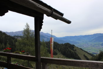 Blick von der Lettlkaser Hütte in den Leoganger Steinbergen | Foto: Regina Grill