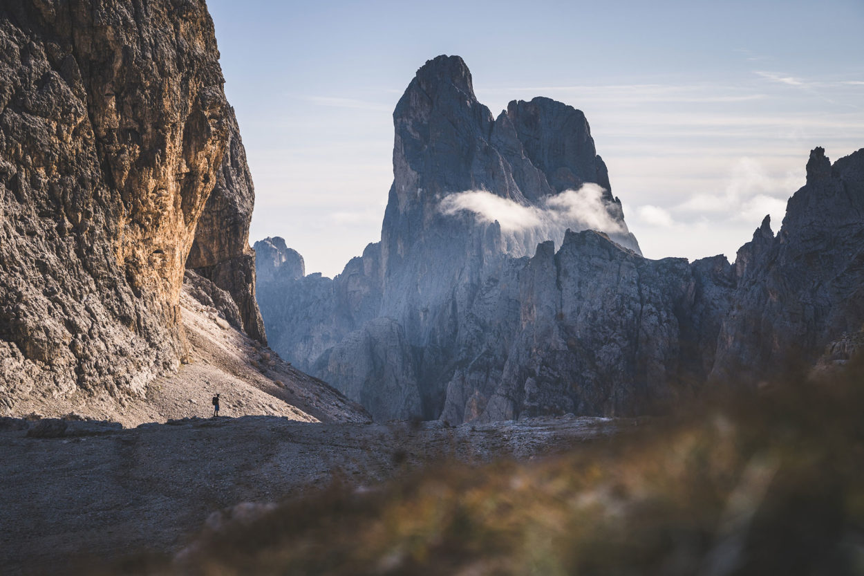 Blick auf den Sass Maor