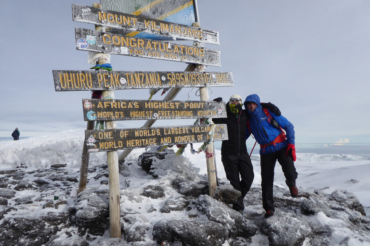 Gipfel des Kilimanjaro