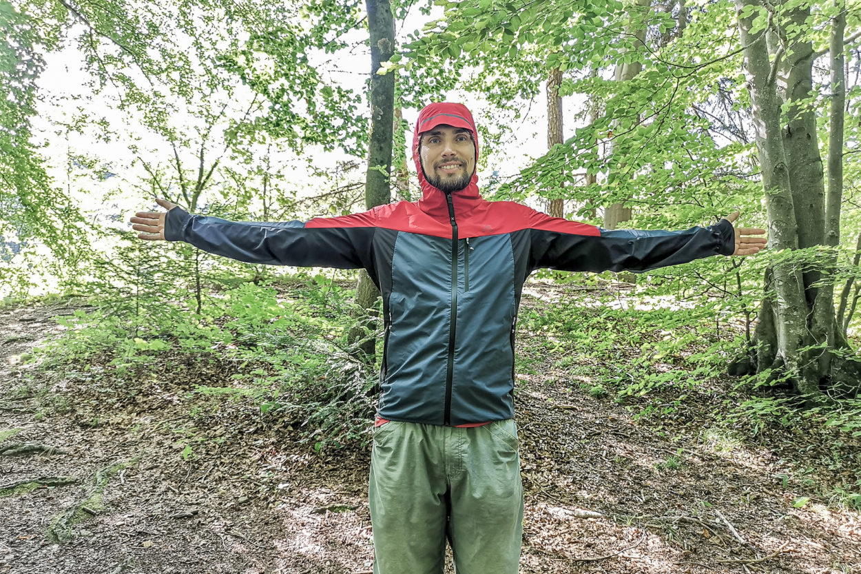 Die Montura Air Active Hoodie im Einsatz