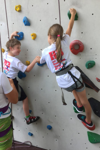 Die H3 Klettergruppe in Weyarn