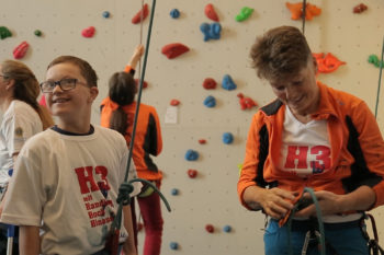 Die H3 Klettergruppe in Weyarn